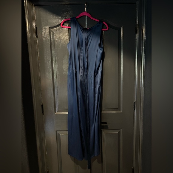 Eileen Fisher Blue Sleeveless Maxi Sundress - Picture 3 of 3